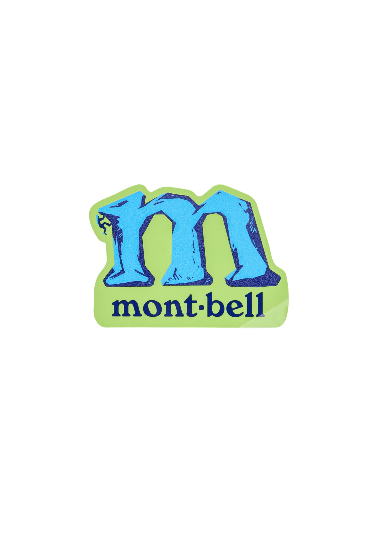 Montbell Sticker Boulder - French Blue