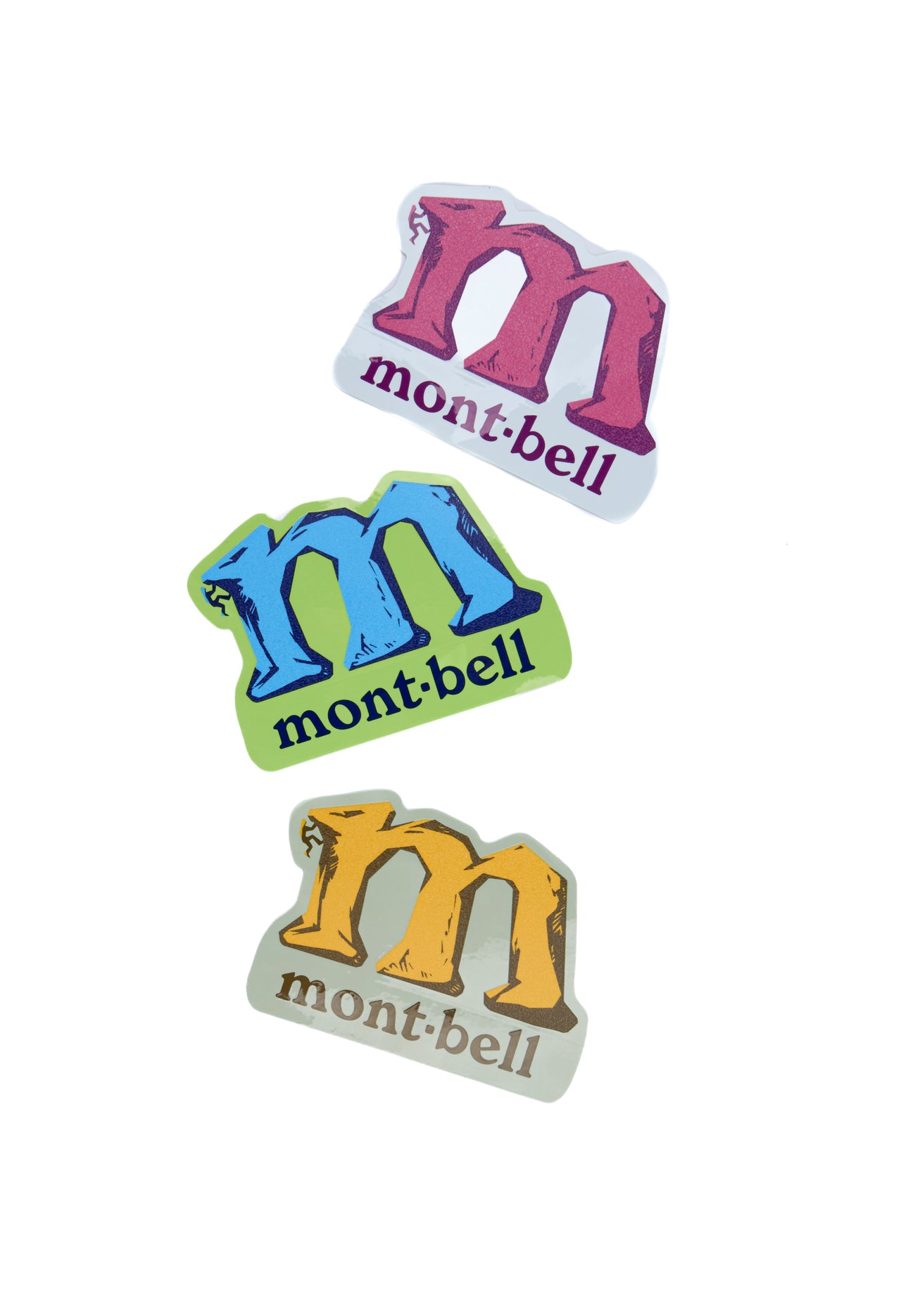 Montbell Sticker Boulder - French Blue