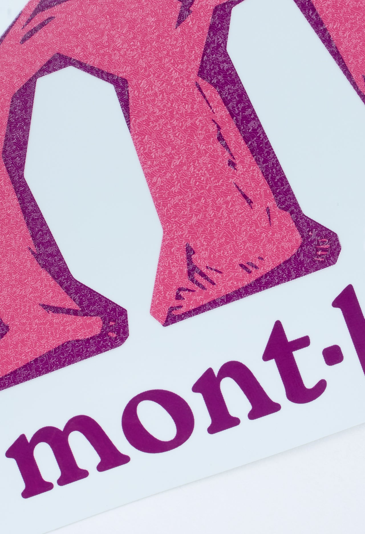 Montbell Sticker Boulder - Cyclamen Pink