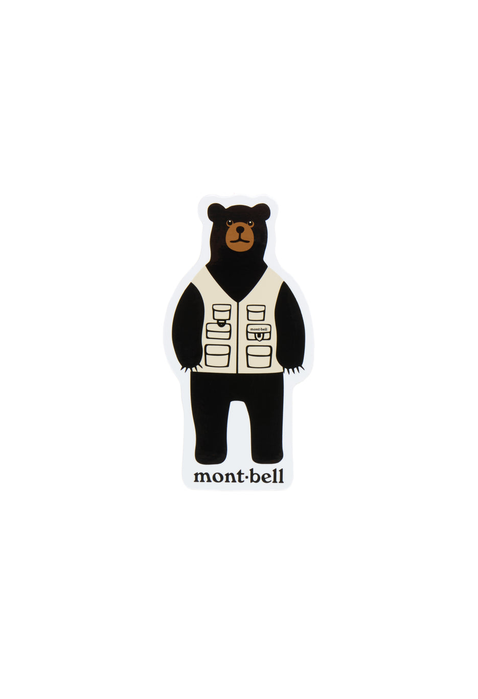Montbell Sticker Monta Bear #2
