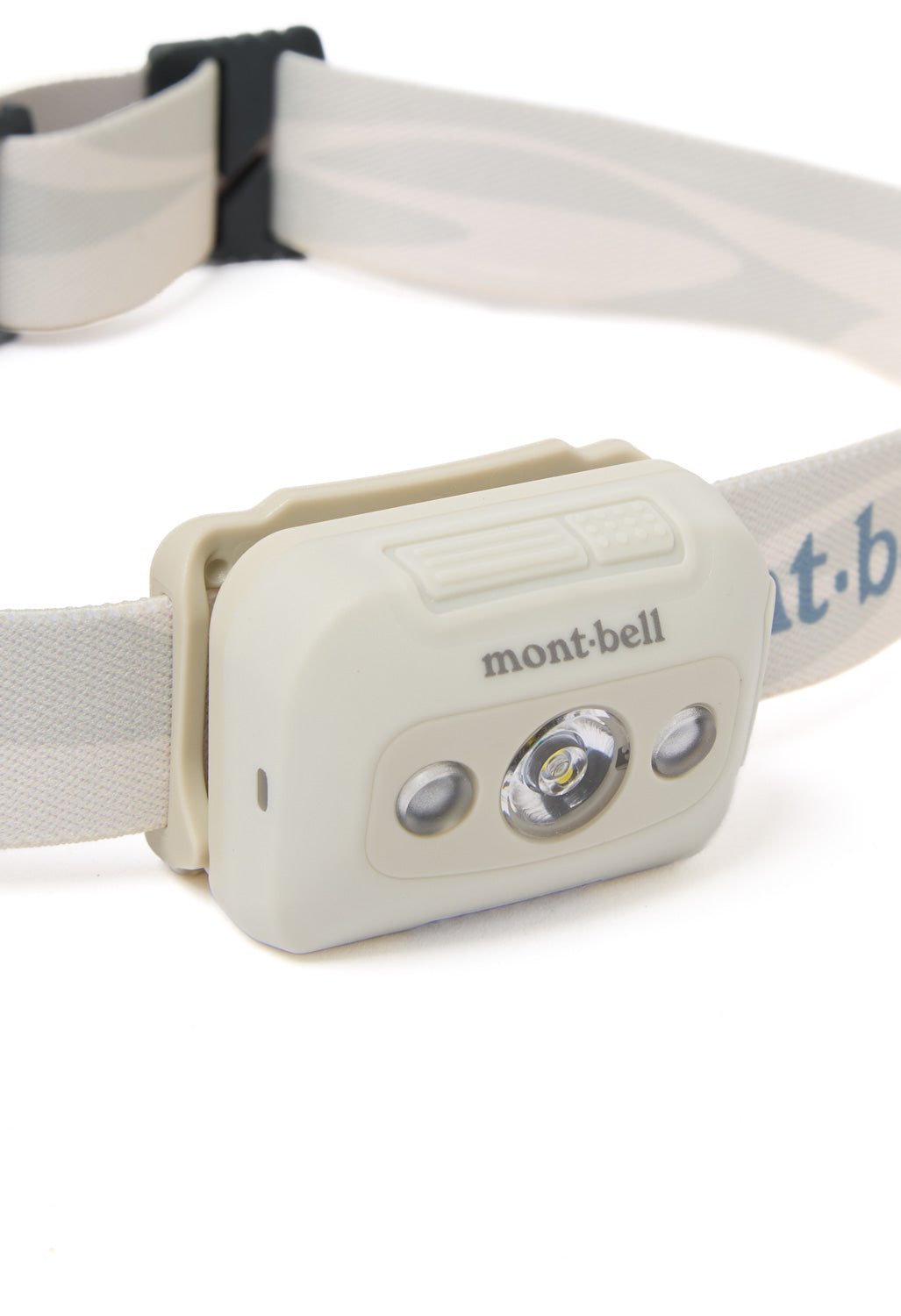 Montbell Rechargeable Power Head Lamp - Ivory