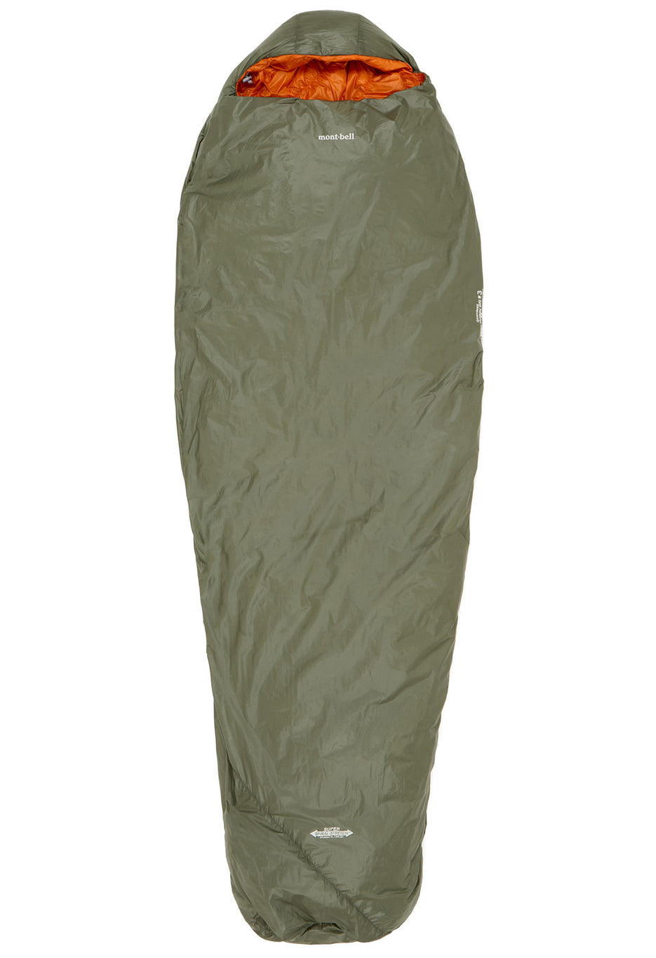 Montbell Seamless Down Hugger 800 #3 Sleeping Bag - Khaki