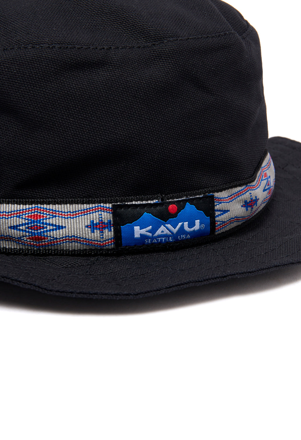 KAVU Organic Strap Bucket Hat - Jet Black