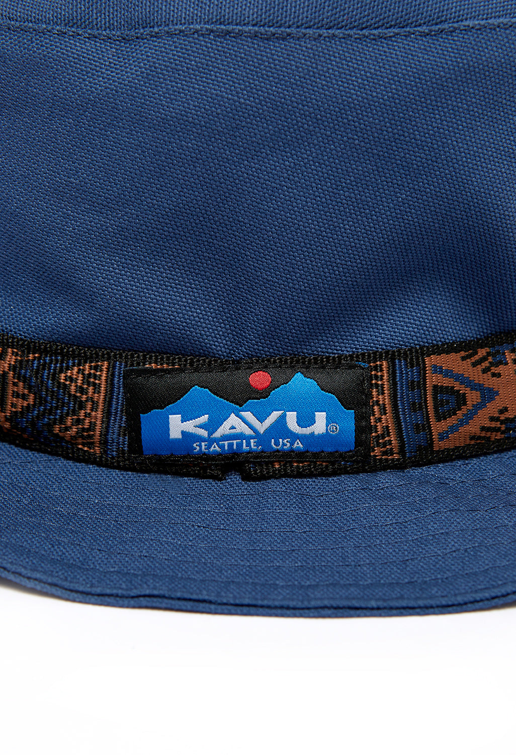 KAVU Organic Strap Bucket Hat - Steel Blue