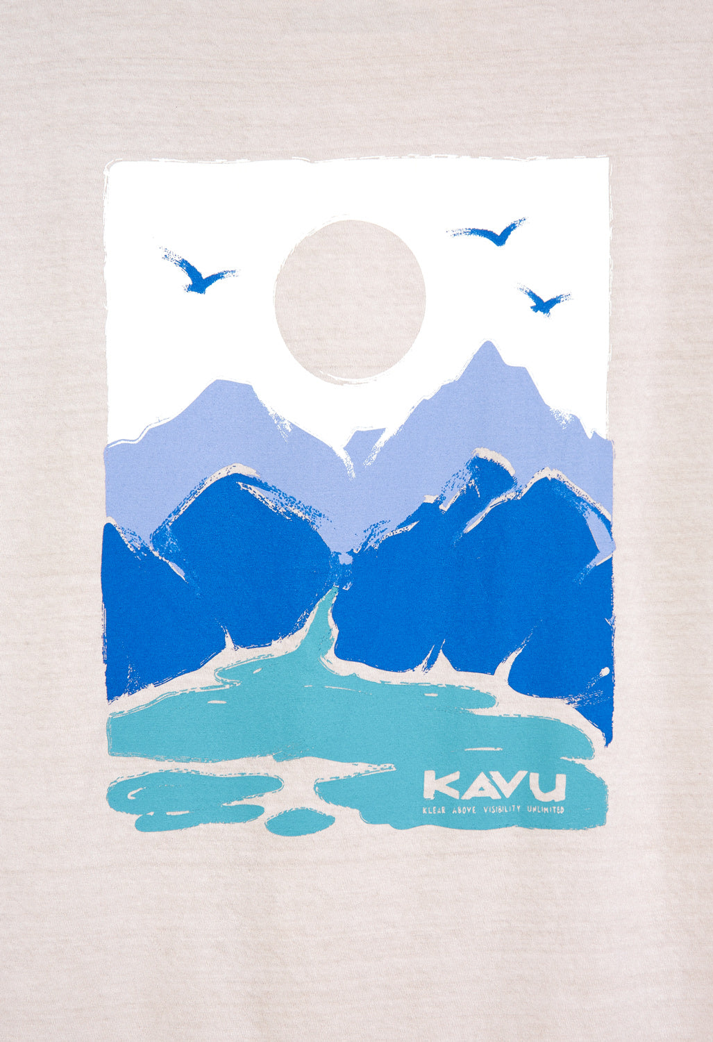 KAVU Brushstroke Men's T-Shirt - Purple Mist