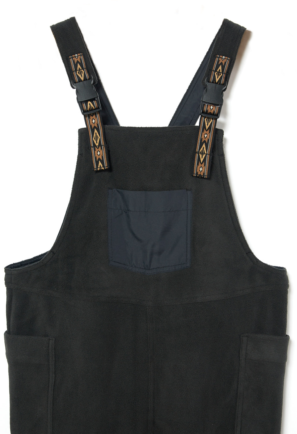 KAVU Women's Pocatello Fleece Overalls - Black