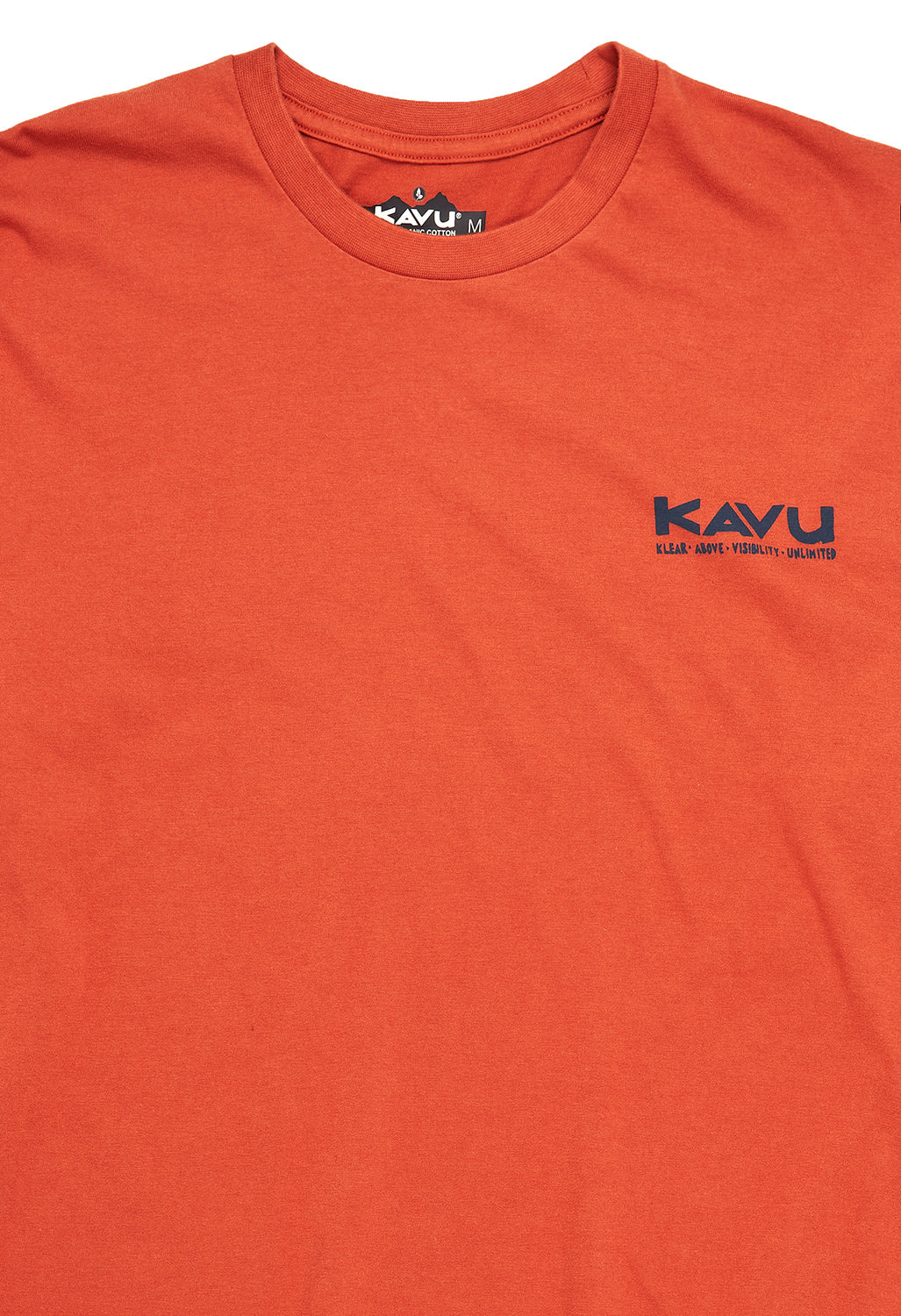 KAVU Men's Sasquatch To Dot T-Shirt - Baked Clay