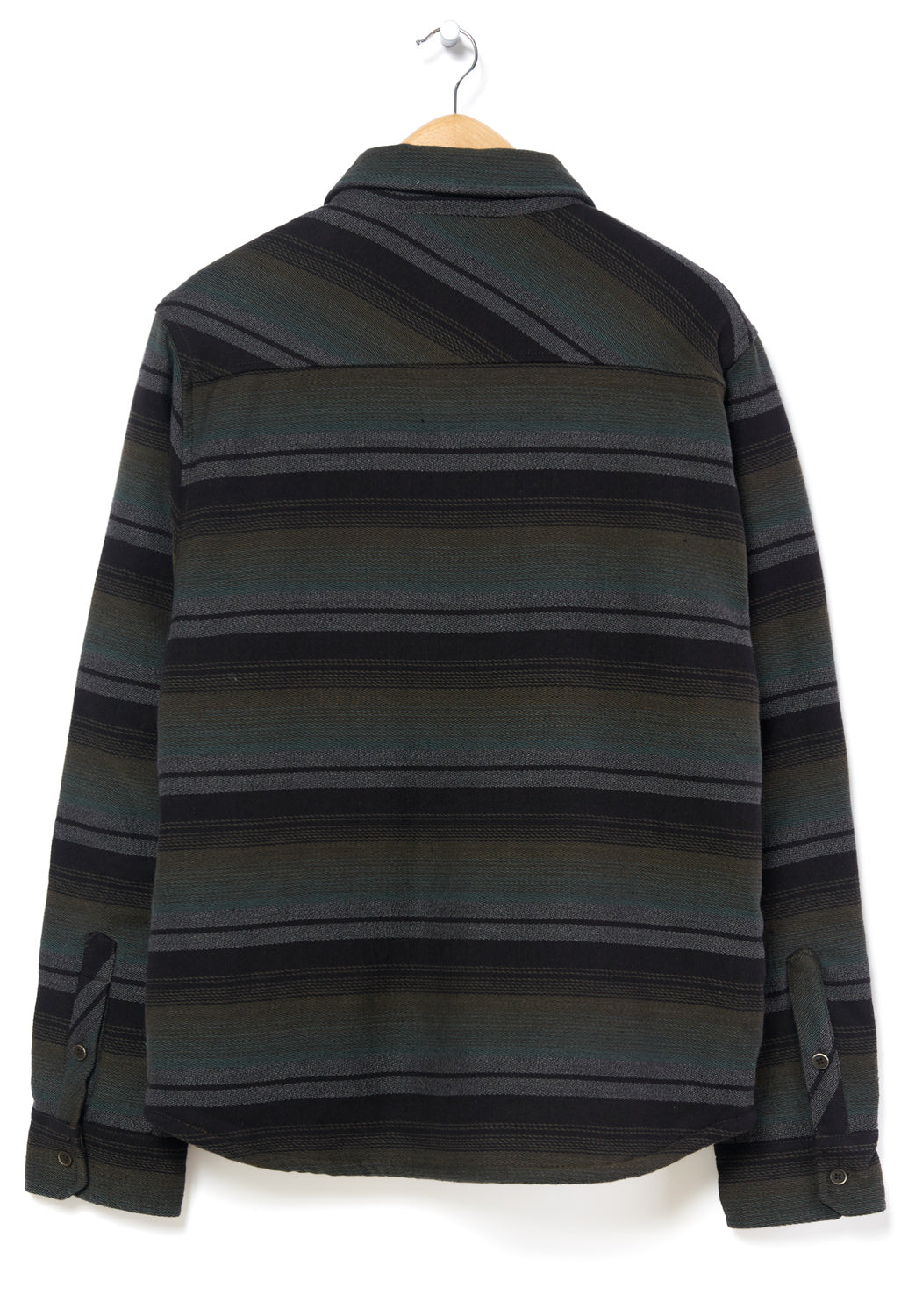 KAVU Men's Eagle Pine Shirt - Forest Stripe