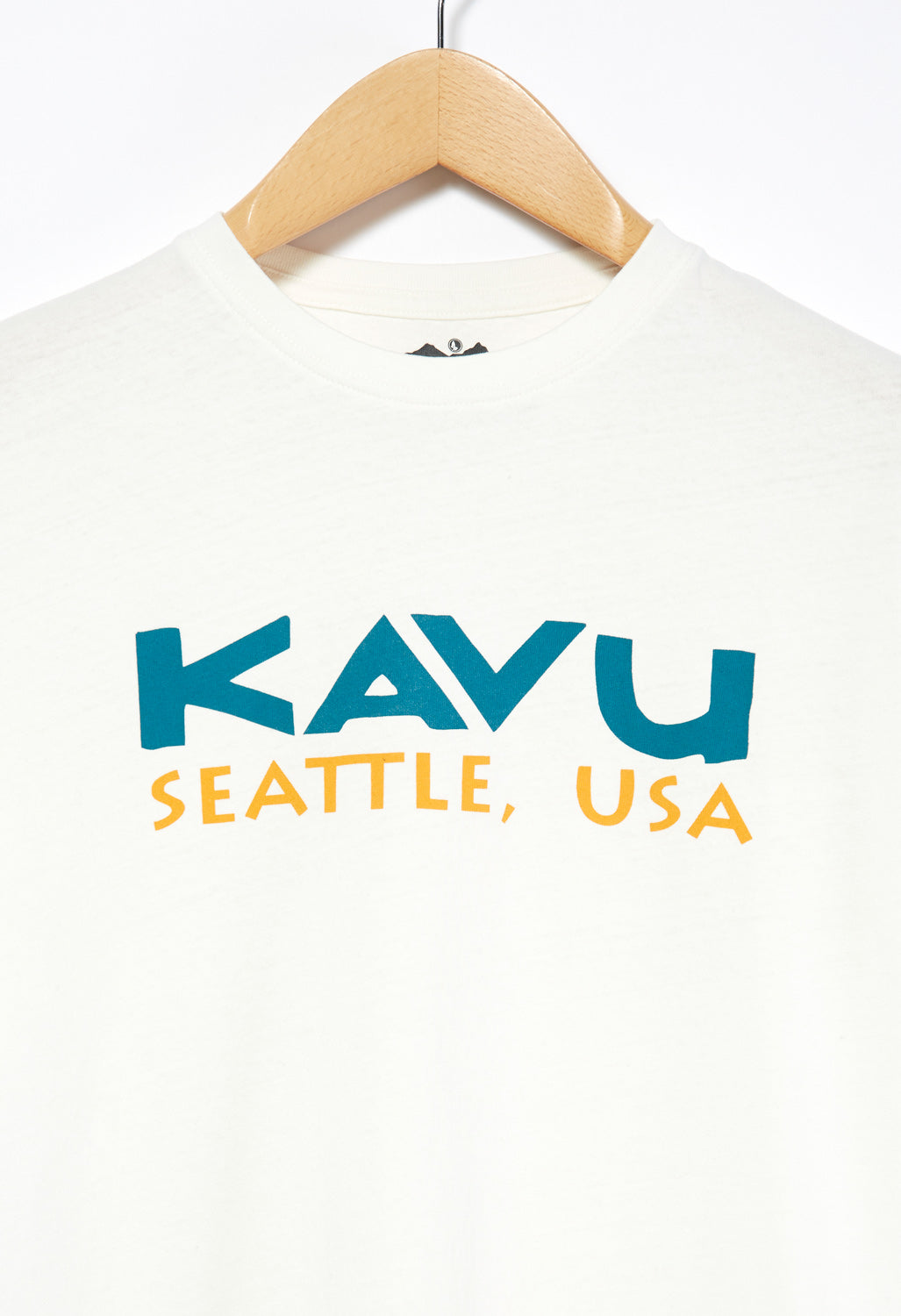 KAVU Spellout T-Shirt - Snow White