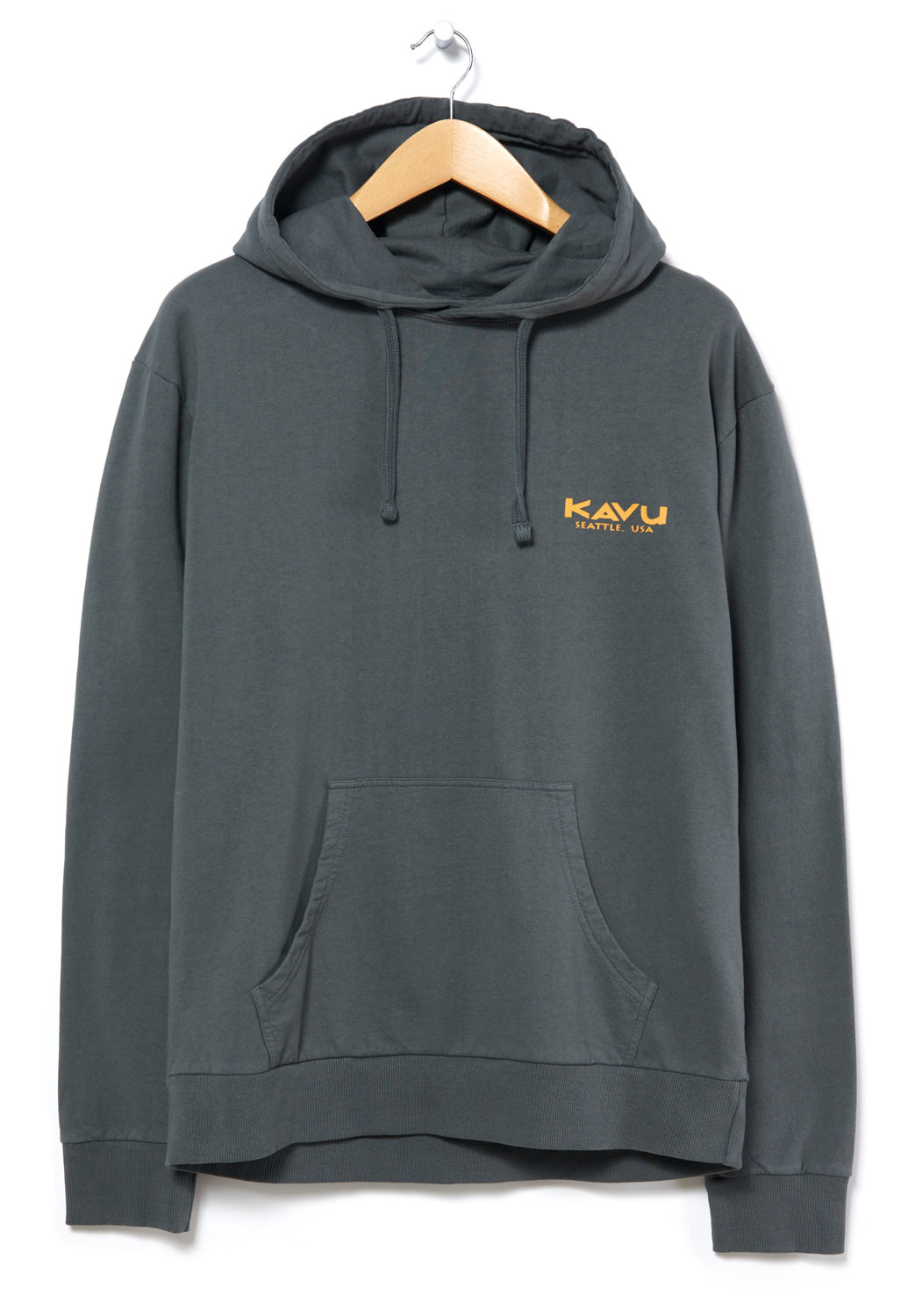 KAVU True Outdoor Hooded Sweatshirt - Gunmetal