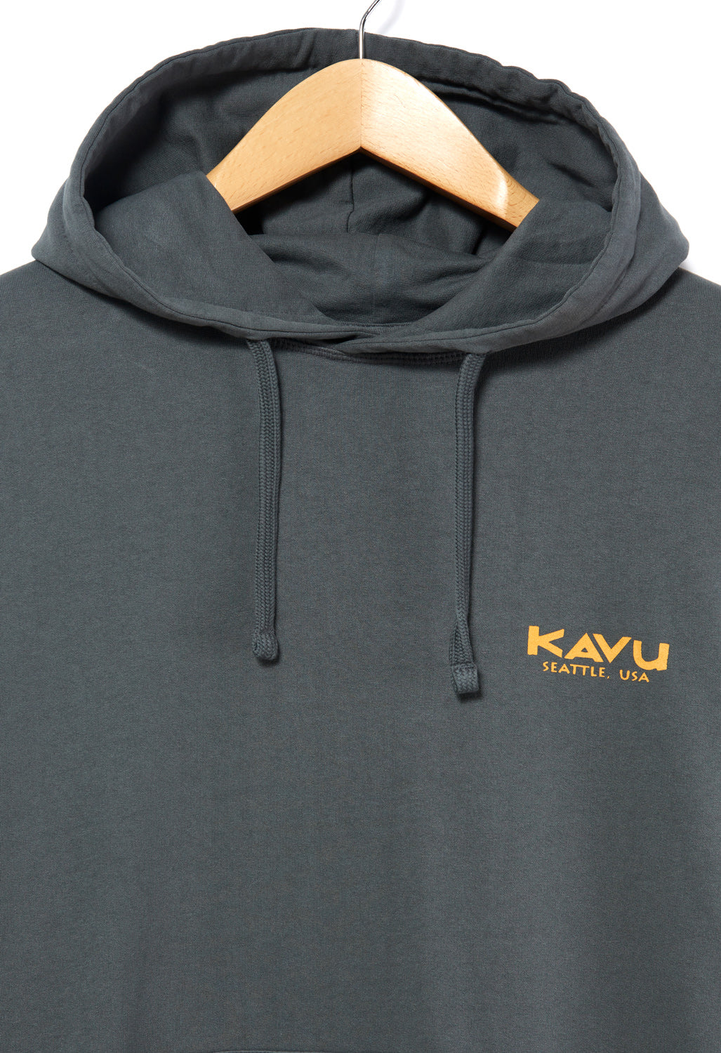 KAVU True Outdoor Hooded Sweatshirt - Gunmetal