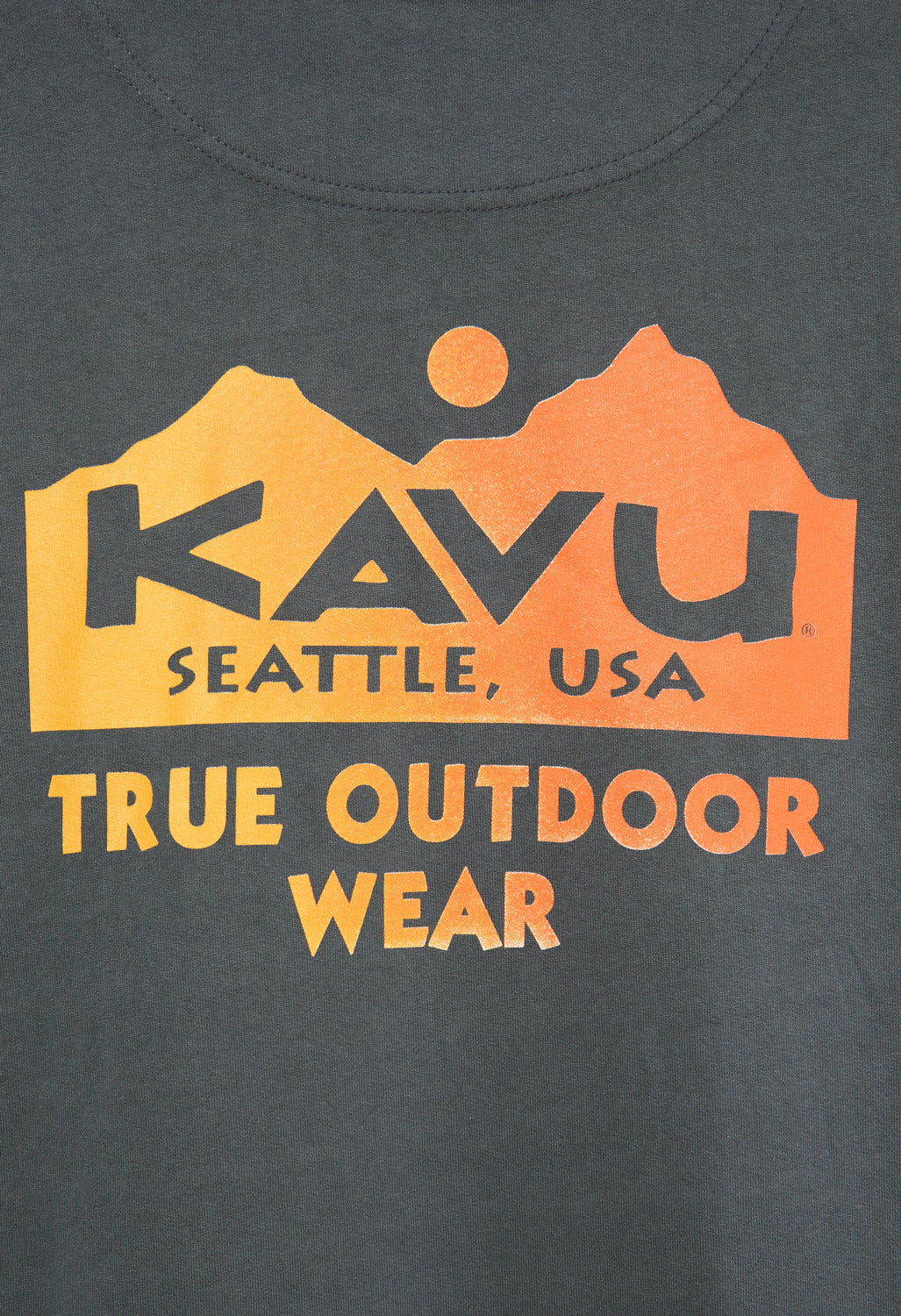 KAVU True Outdoor Hooded Sweatshirt - Gunmetal