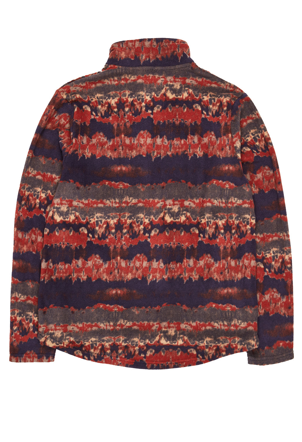 KAVU Men's Bay Ridge Quarter Zip Fleece - Duff Tie Dye
