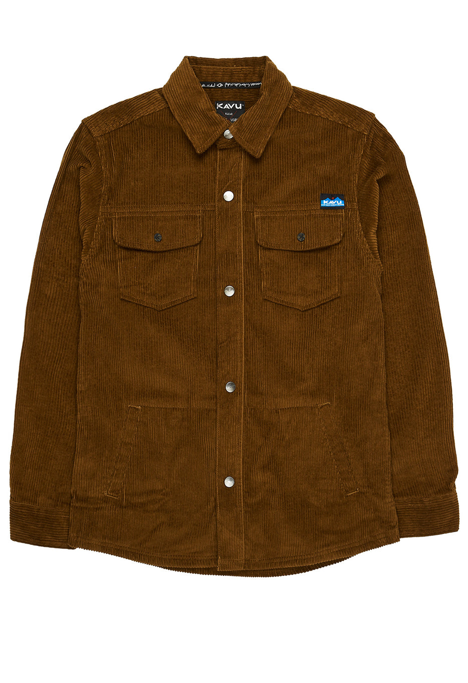 KAVU Men's Petos Overshirt - Bronze Brown