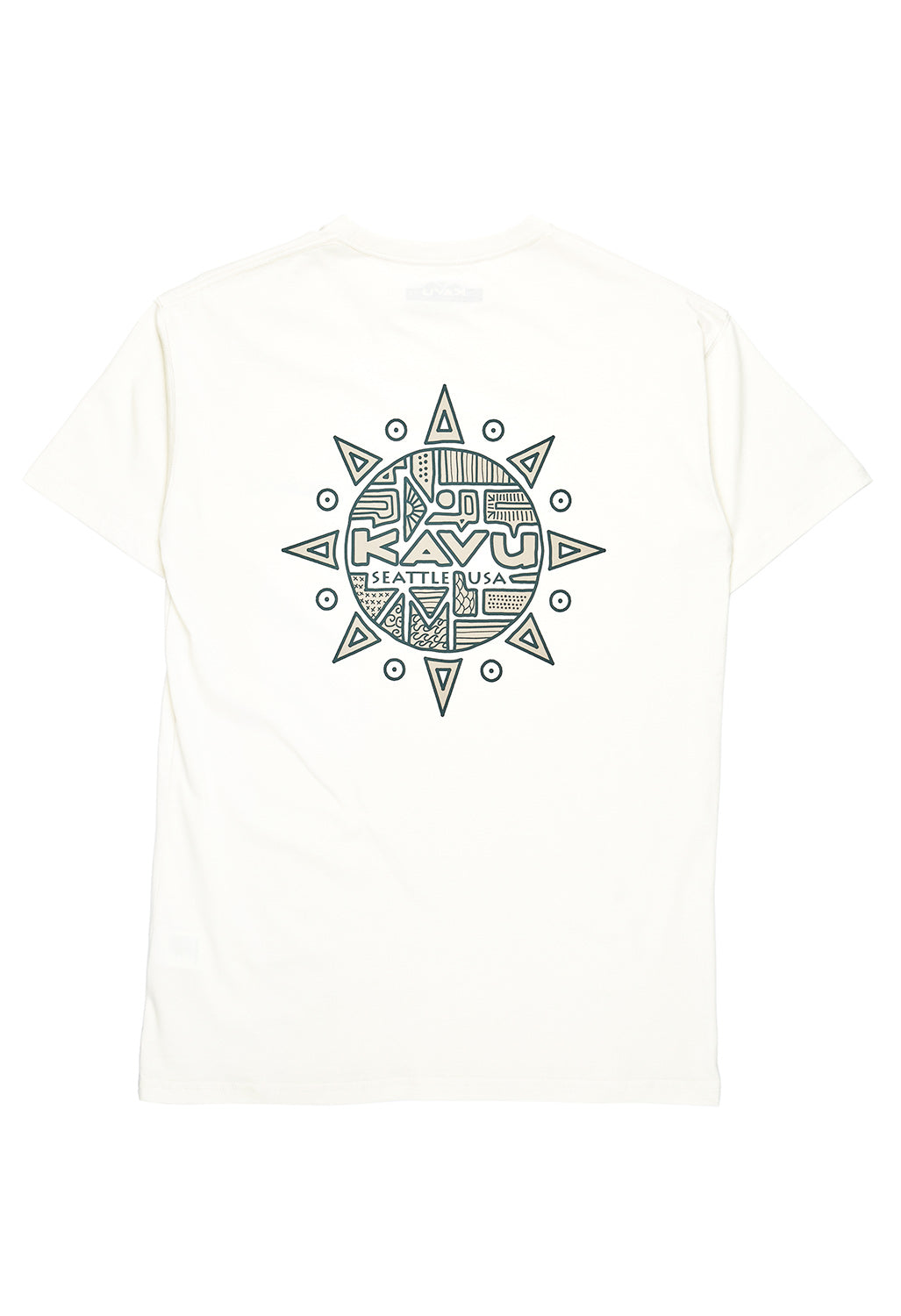 KAVU Men's Compass Tee - Off White