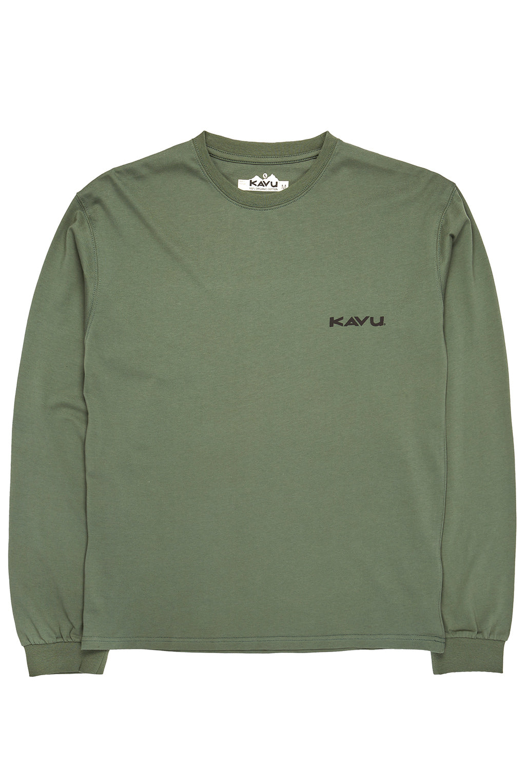 KAVU Men's Compass Long Sleeved Tee - Dark Forest