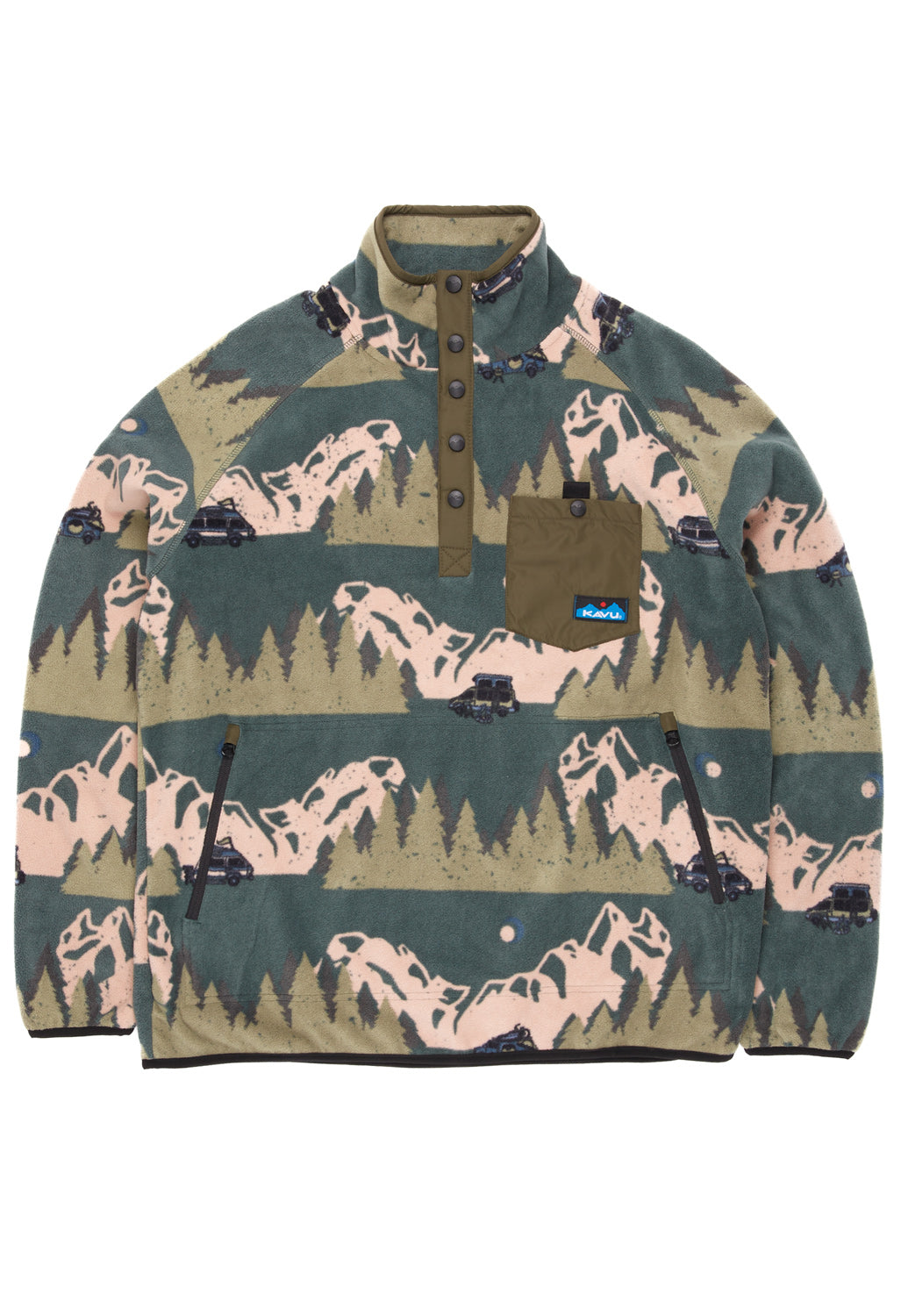 KAVU Men s Teannaway Fleece Getaway Van