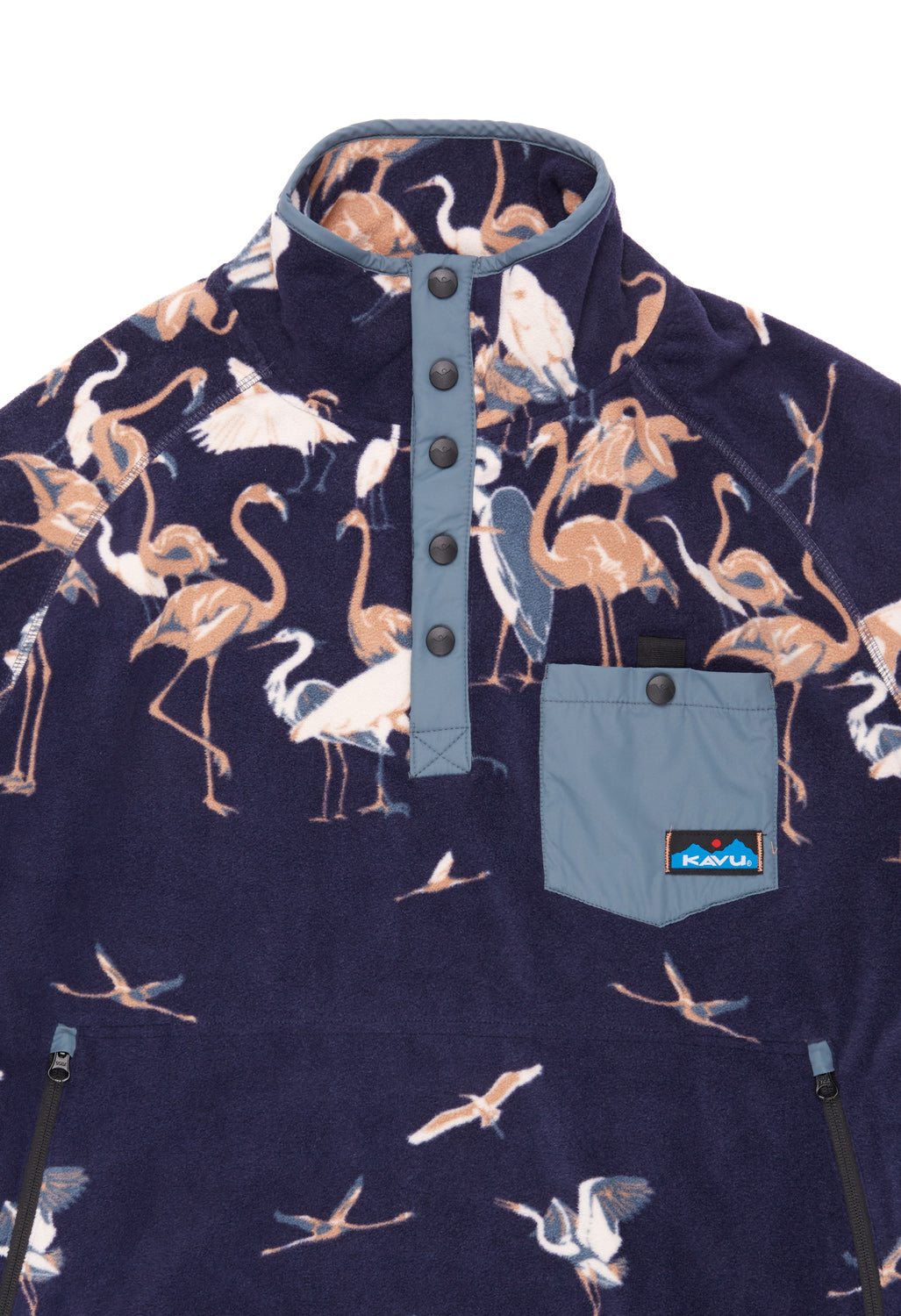 KAVU Men's Teannaway Fleece - Crane Crew