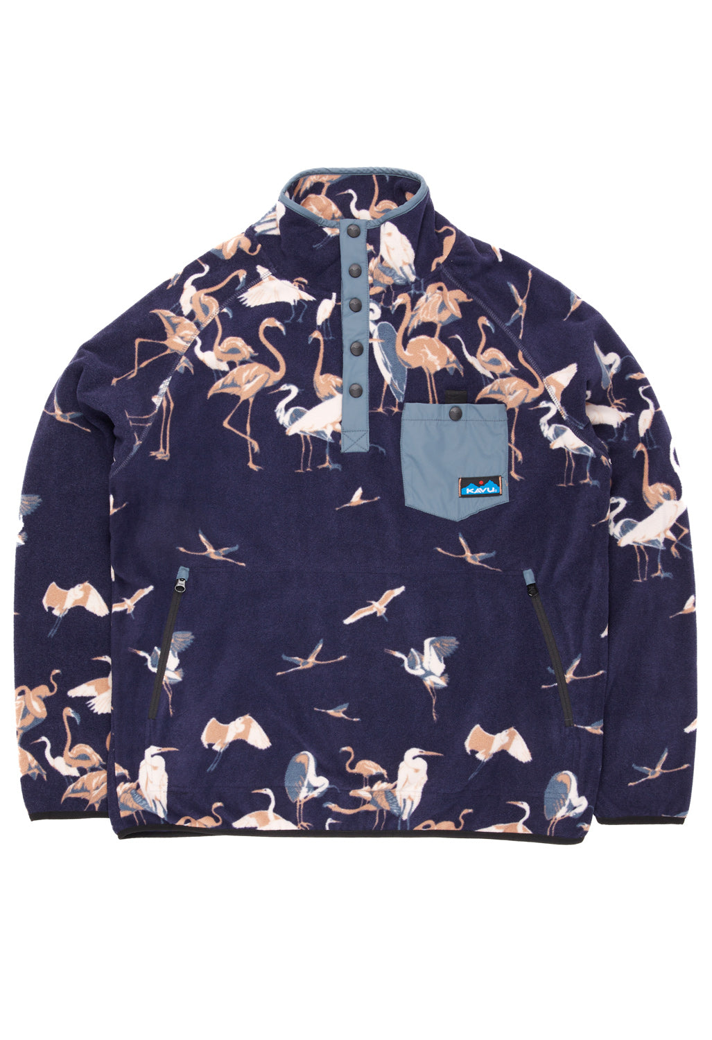 KAVU Men's Teannaway Fleece - Crane Crew