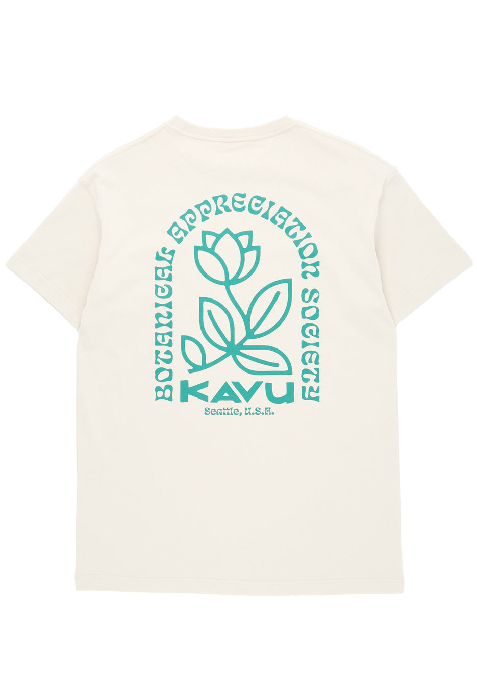 KAVU Men's Botanical Society Tee - Oatmeal