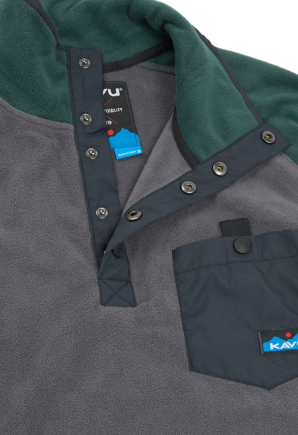 KAVU Men's Teannaway Fleece - Black Hills Spruce