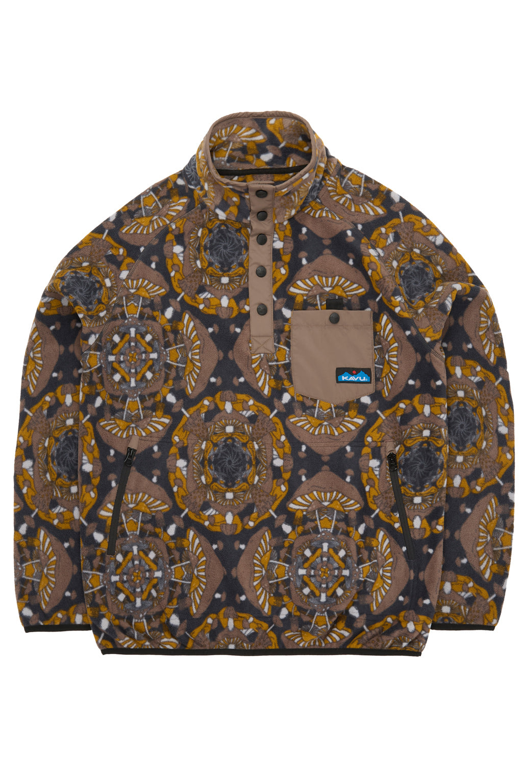 KAVU Men's Teannaway Fleece Mushroom Montage – Outsiders Store UK