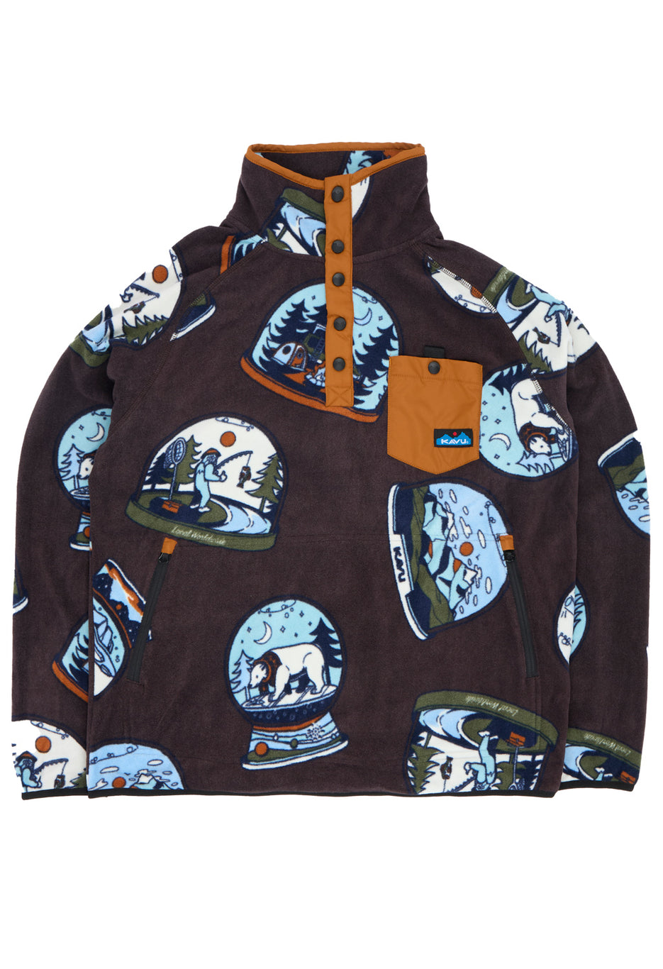 KAVU Men's Teannaway Fleece - Snowglobe