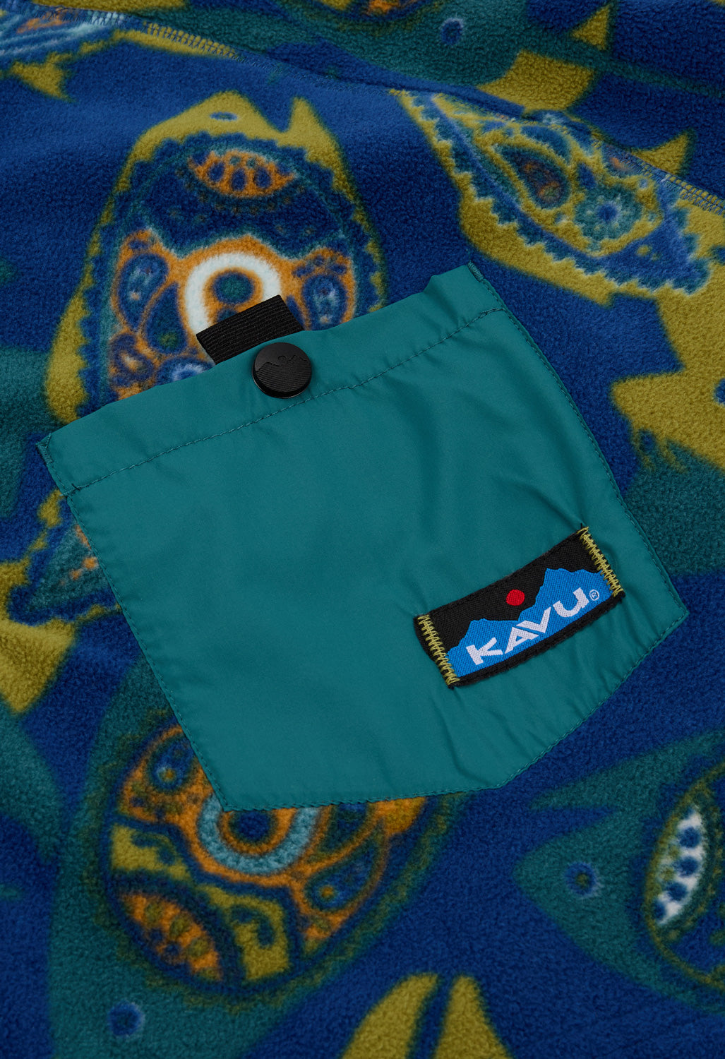 KAVU Men's Teannaway Fleece - Summer Fish