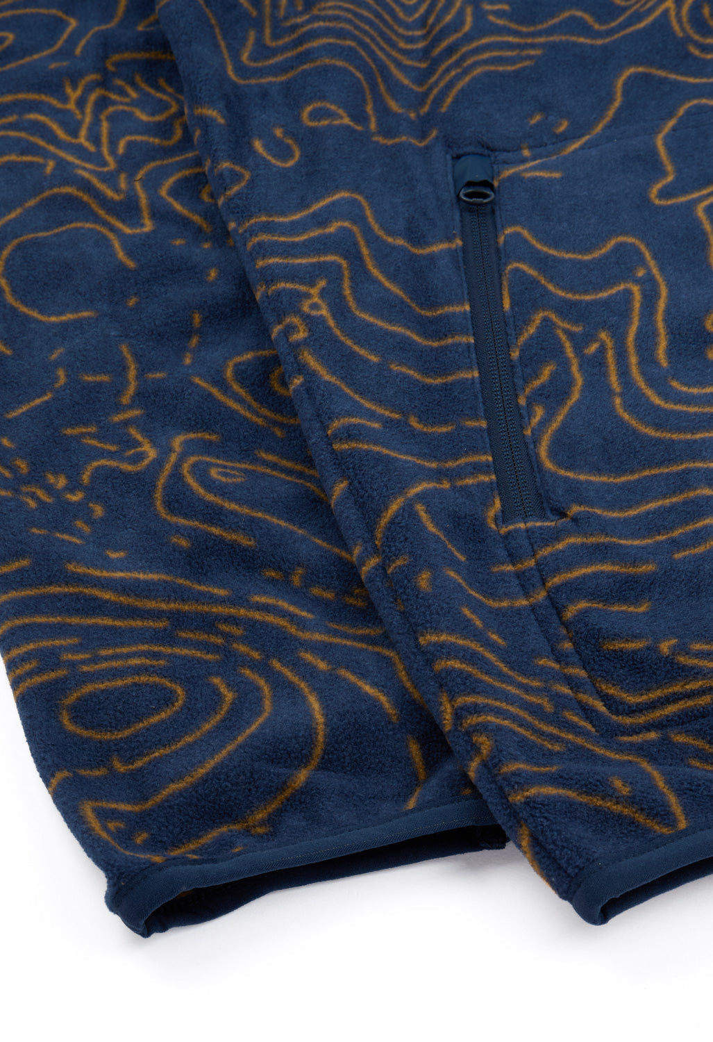 KAVU Men's Teannaway Fleece - Blue Water Topo