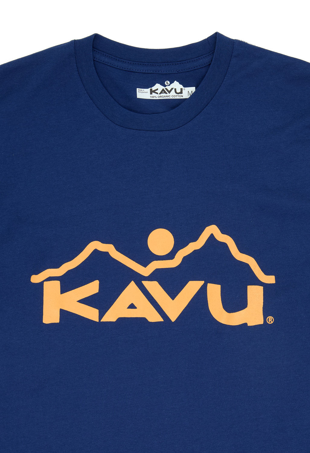 KAVU Men's Vintage Logo Tee - Agean