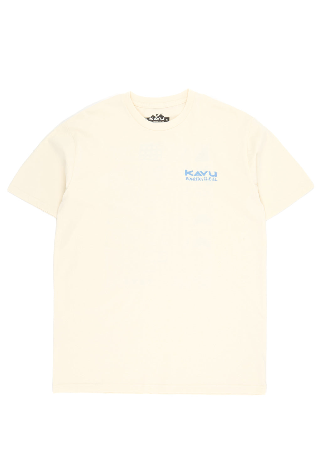 KAVU Men's Chalk Marks Tee - Oatmeal