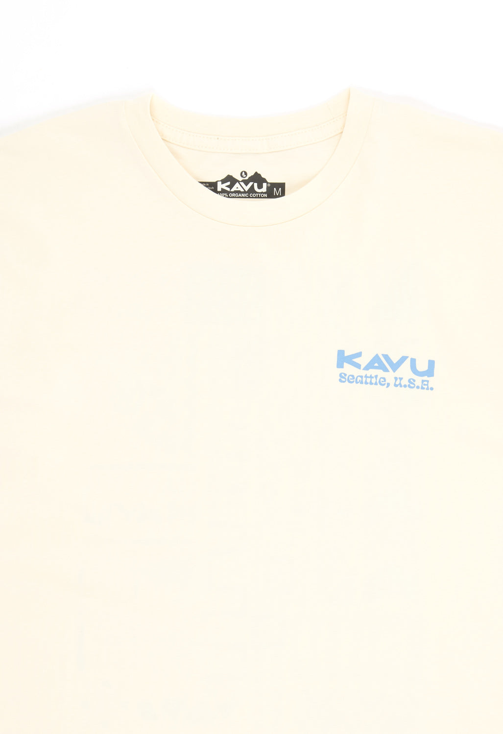 KAVU Men's Chalk Marks Tee - Oatmeal