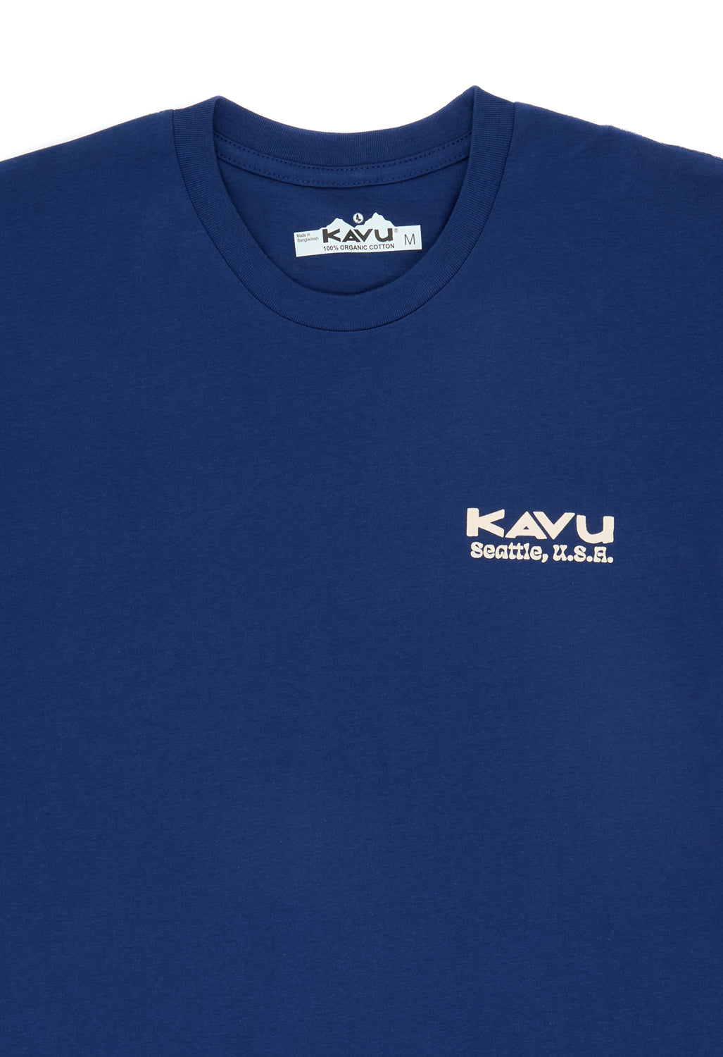 KAVU Men's Chalk Marks Tee - Agean