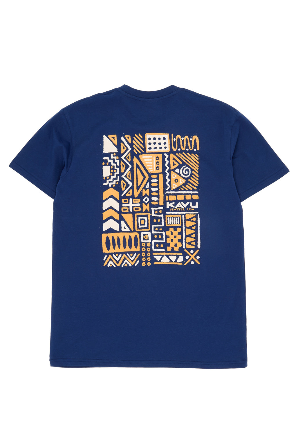 KAVU Men's Chalk Marks Tee - Agean