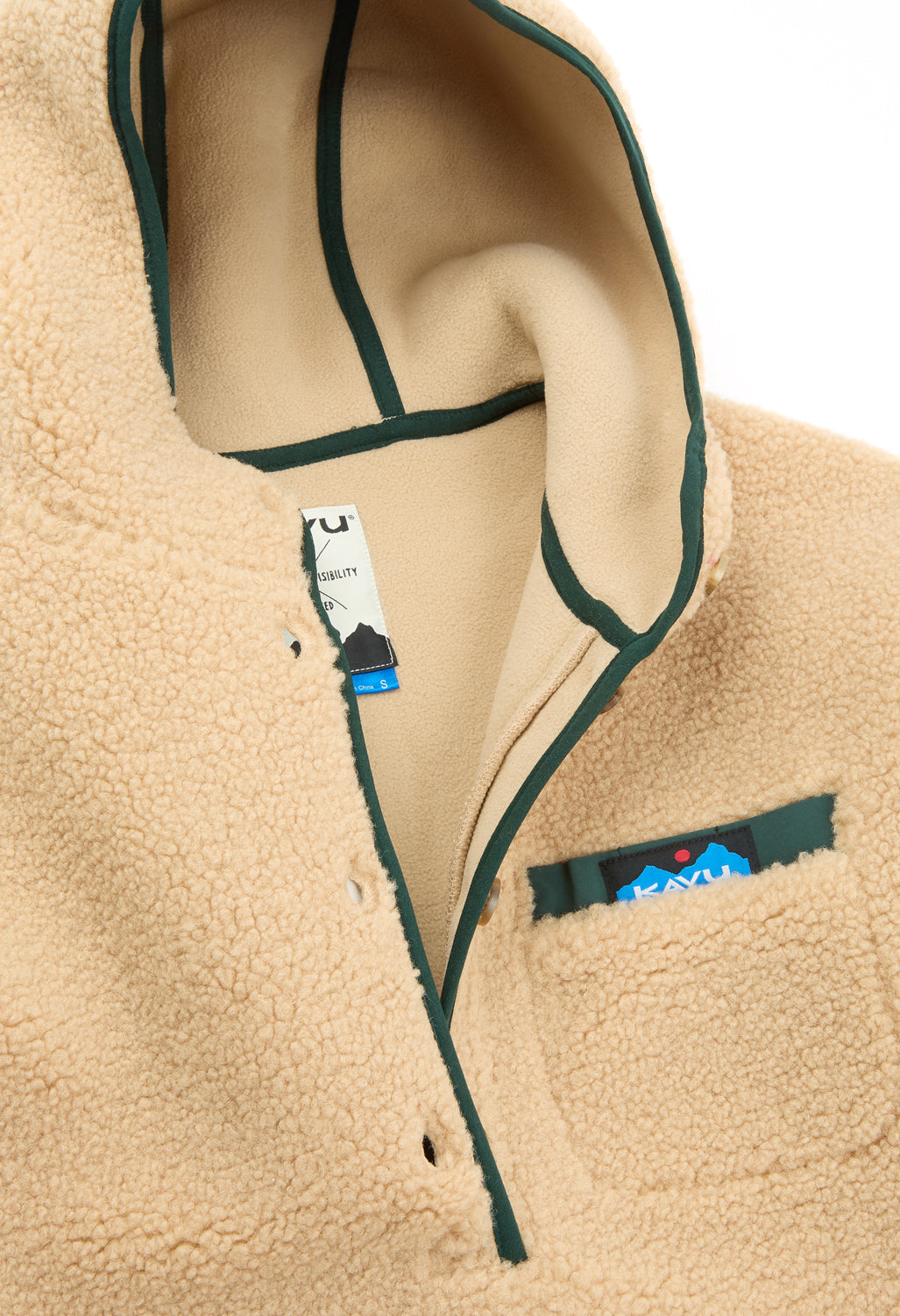 KAVU Women's Roselake Fleece - Natural