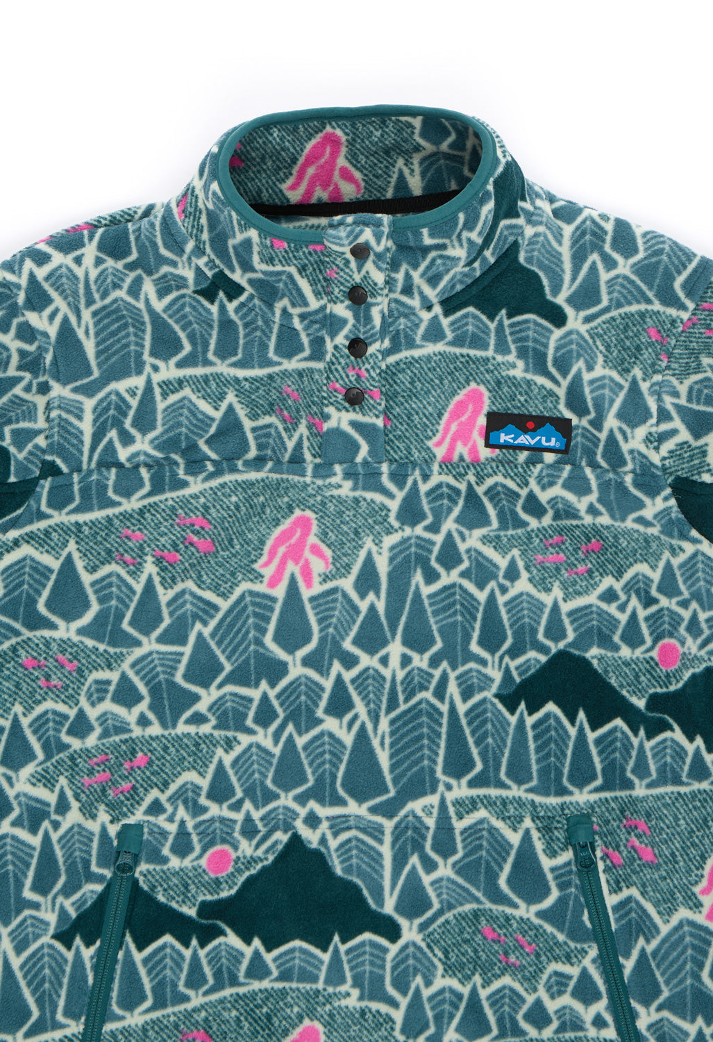 KAVU Women's Cavanaugh Fleece - Sassy Sasquatch