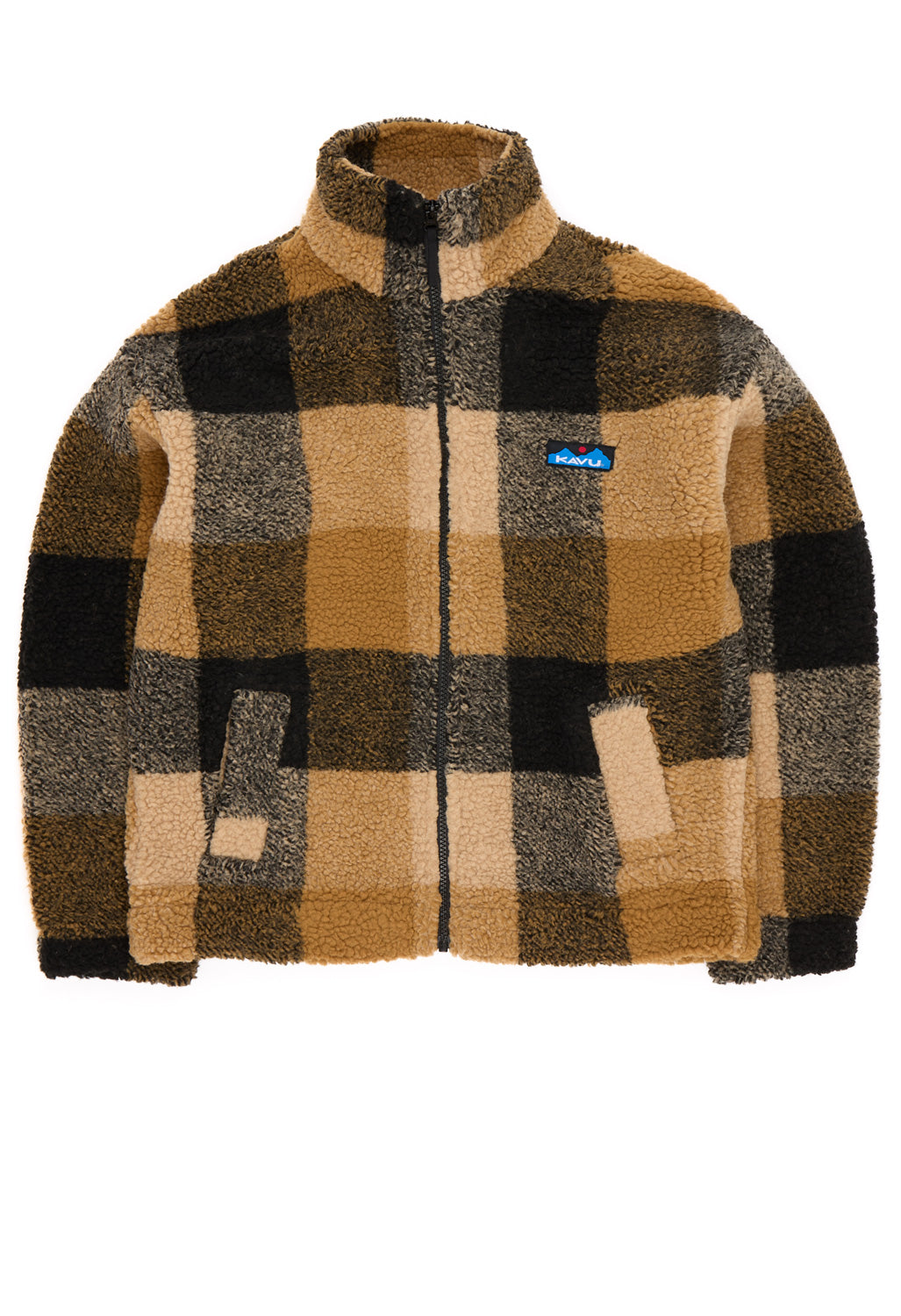 KAVU Women's Loven Fleece Jacket - Hilltop Plaid