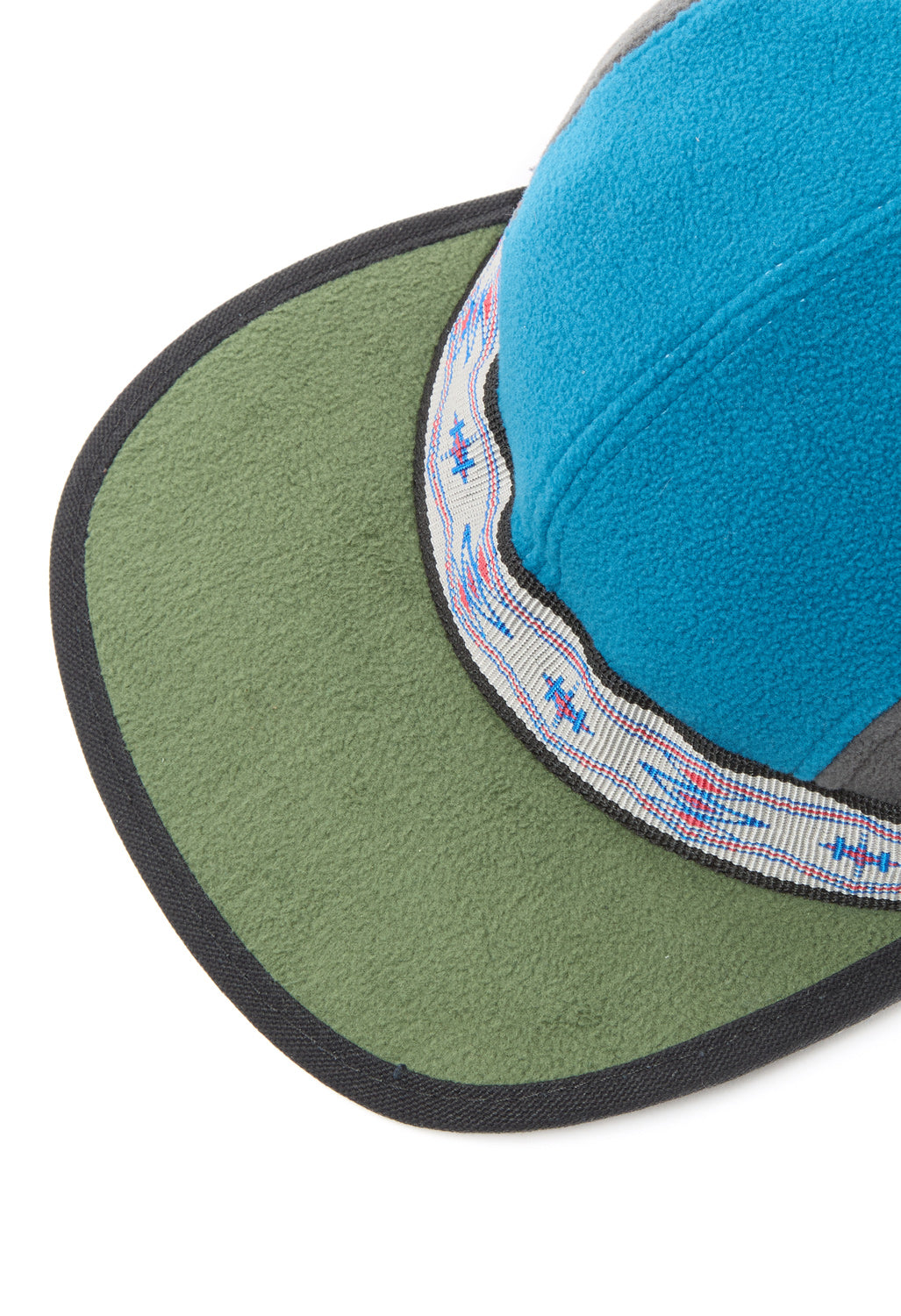 KAVU Fleece Strapcap - Forest Block