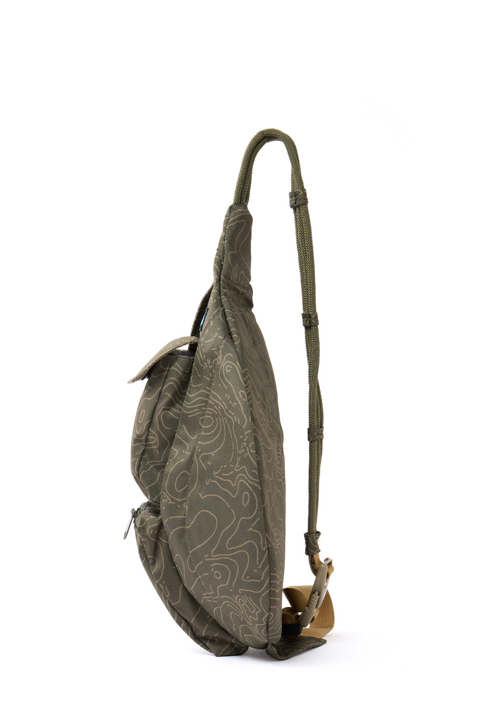 KAVU Mini Rope Sling - Olive Topo
