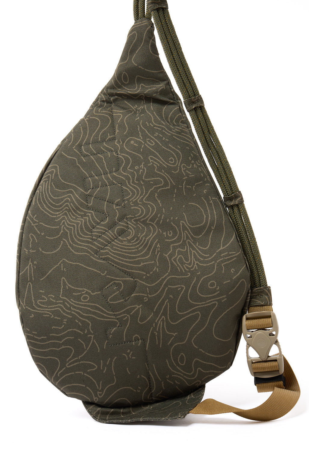 KAVU Mini Rope Sling - Olive Topo