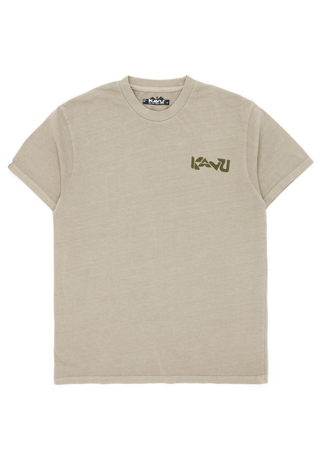 KAVU Men's Cubed Tee - Greige