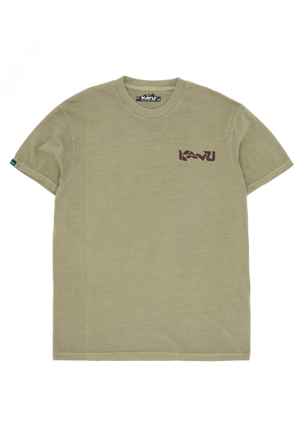 KAVU Men's Cubed Tee - Kelp Forest