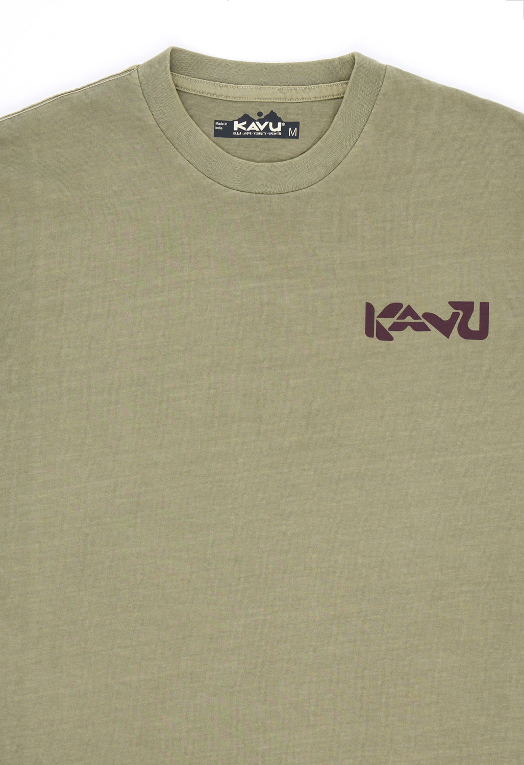 KAVU Men's Cubed Tee - Kelp Forest