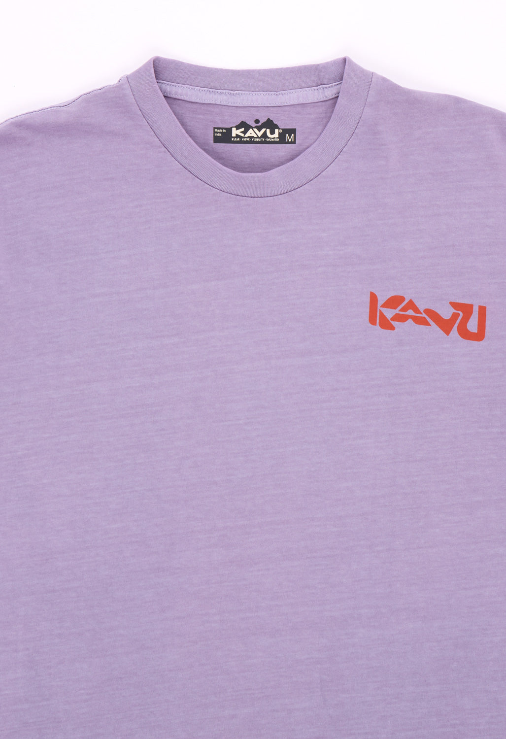 KAVU Men's Cubed T-Shirt - Dusted Grape
