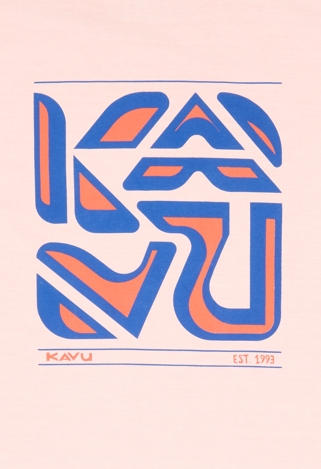KAVU Mne's Cubed Tee - Frappe