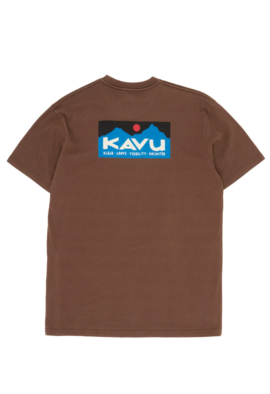 KAVU Men's Klear Above Etch Art Tee - Walnut