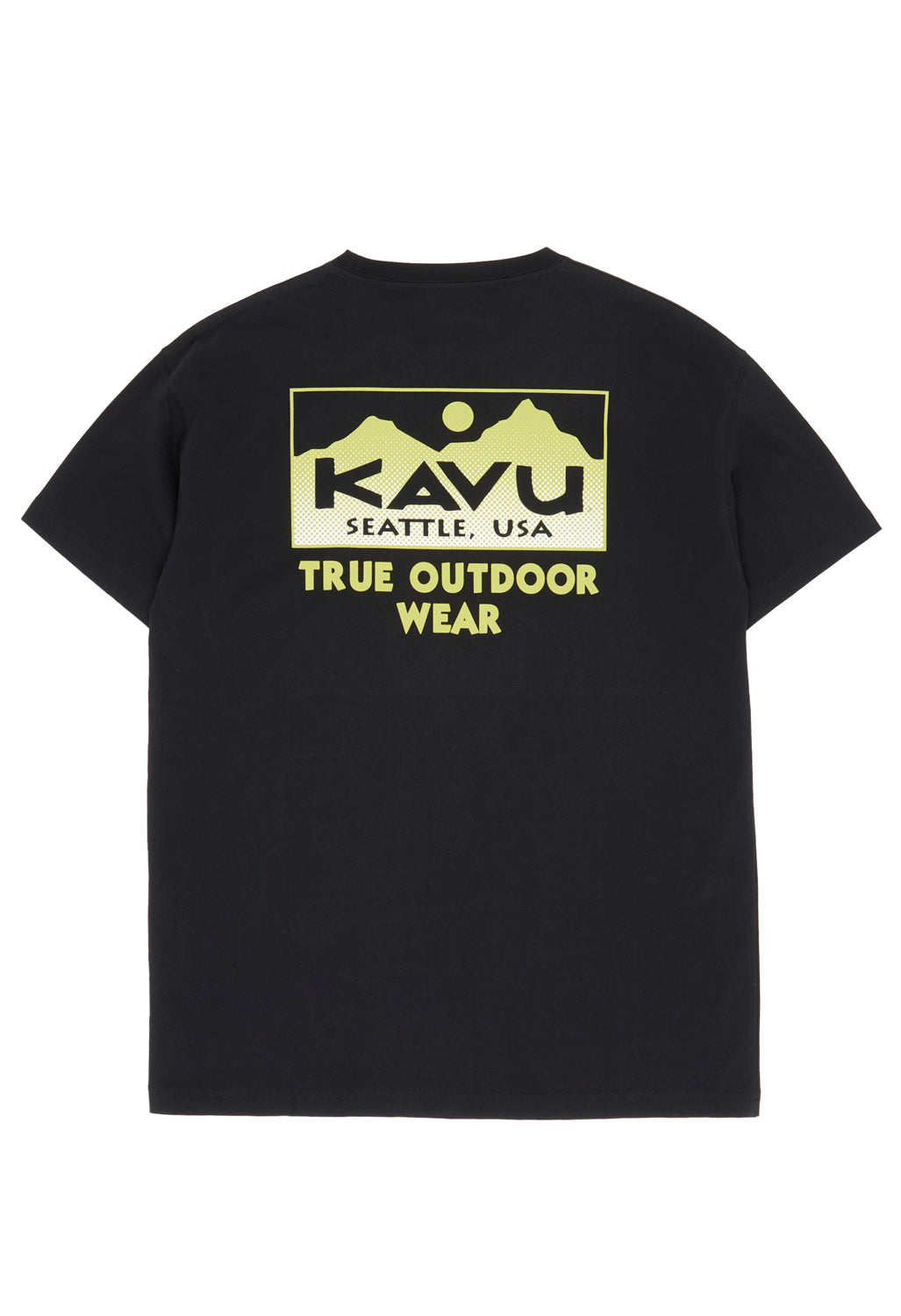 KAVU Men's True Gradient Tee - Black