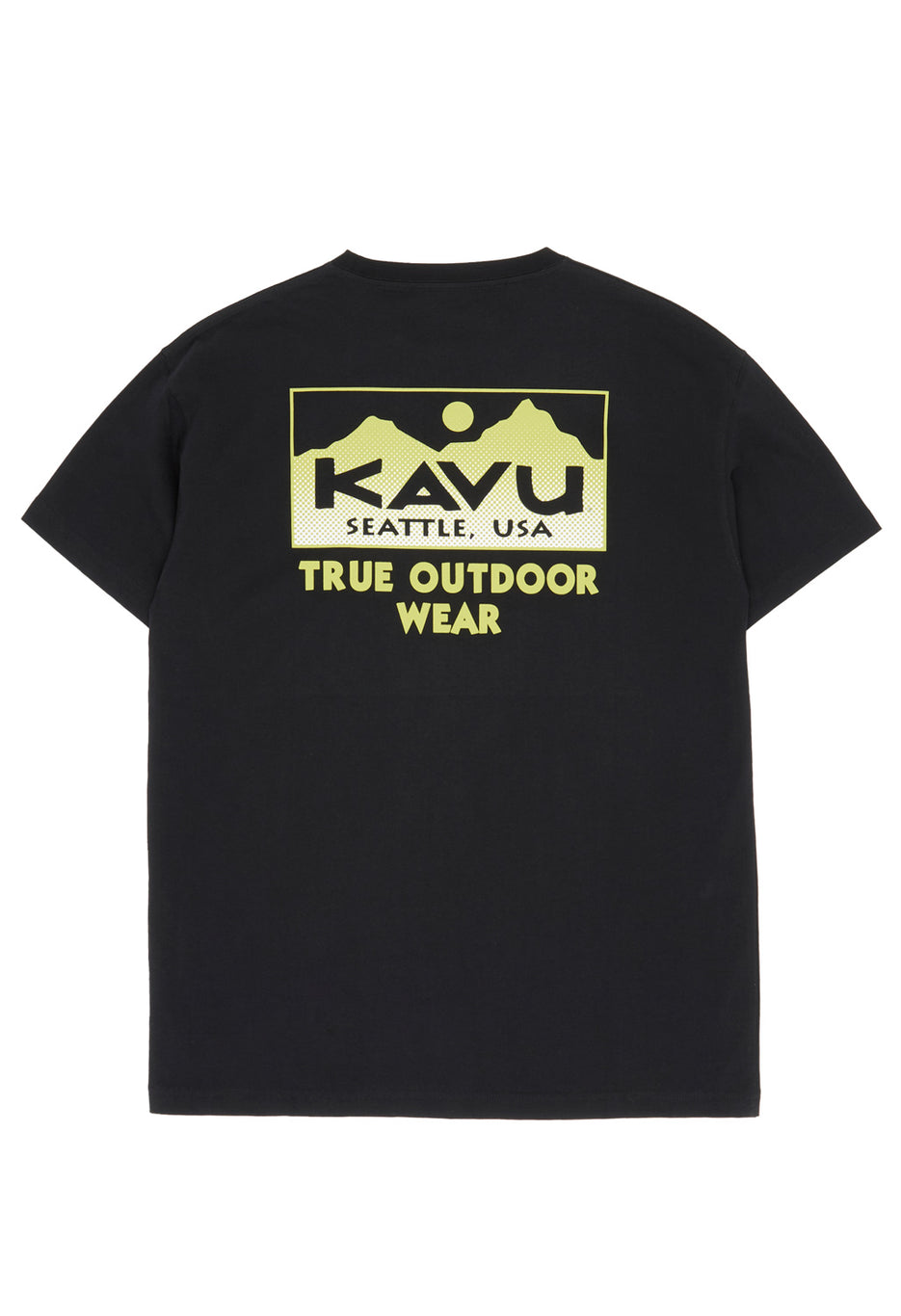 KAVU Men's True Gradient Tee - Black