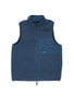 KAVU Men's Cooper Fleece Vest - Dark Navy