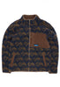 KAVU Men's Wayside Fleece Jacket - Walnut Mountain